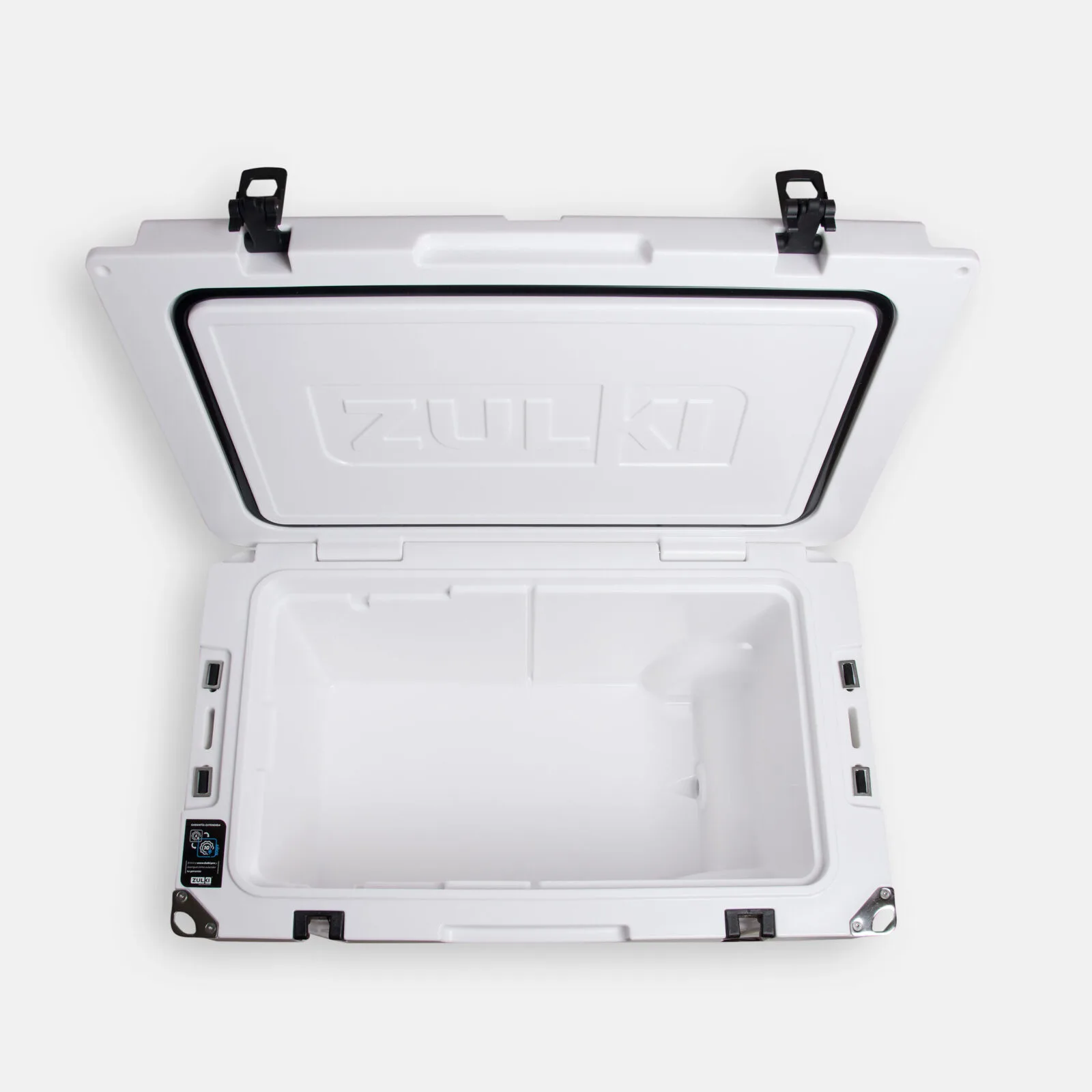 ZULKI - Conservadora con Ruedas 65QT - Blanco Nieve