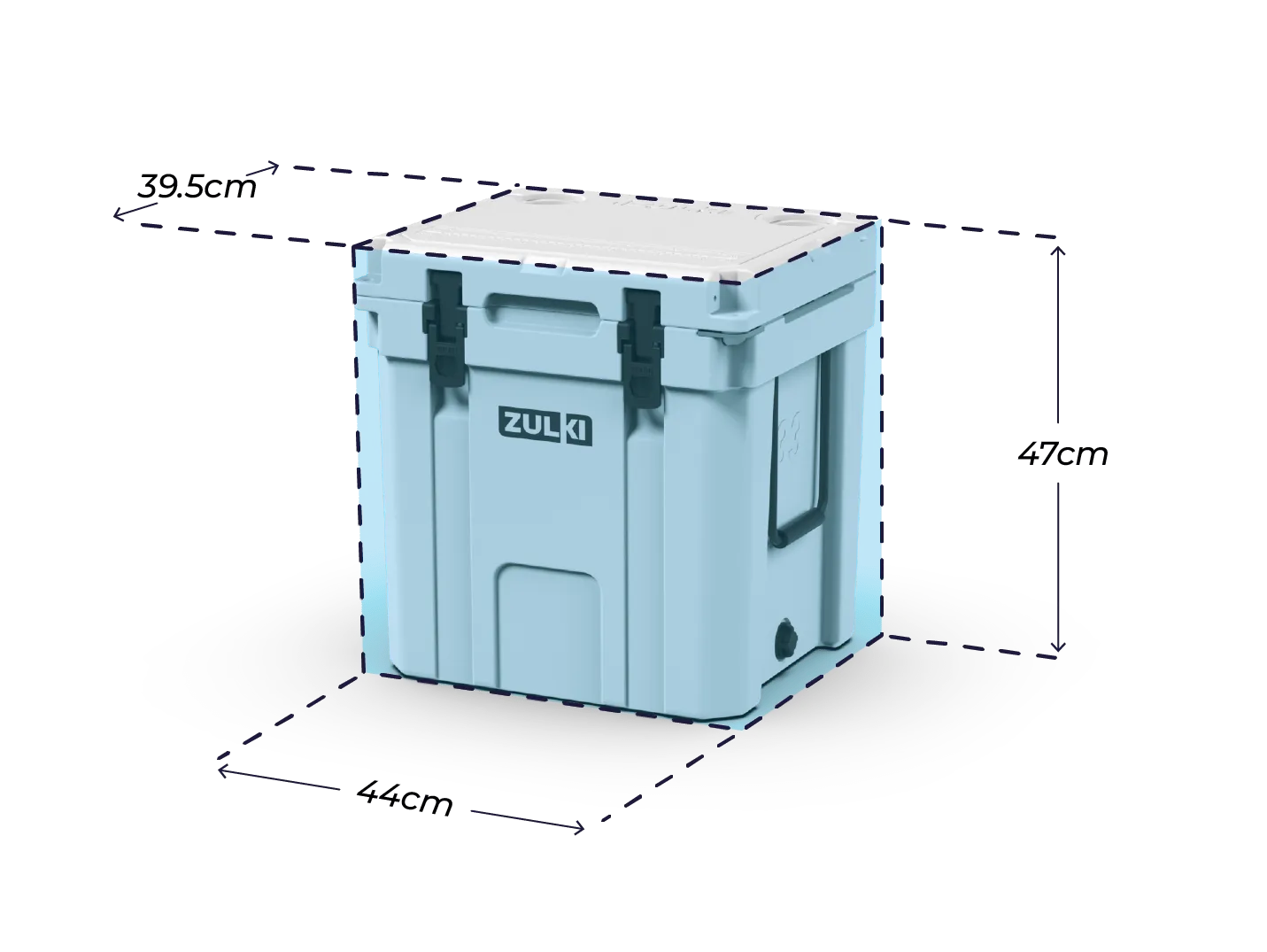 Conservadora Térmica 33QT Para compartir con tus seres más cercanos. Entra en tu baúl o en el portaequipaje de un cuatriciclo para acompañarte en un día de playa. 32 latas 12 kilos de hielo 12 botellas de vino - solamente - - solamente - - solamente -