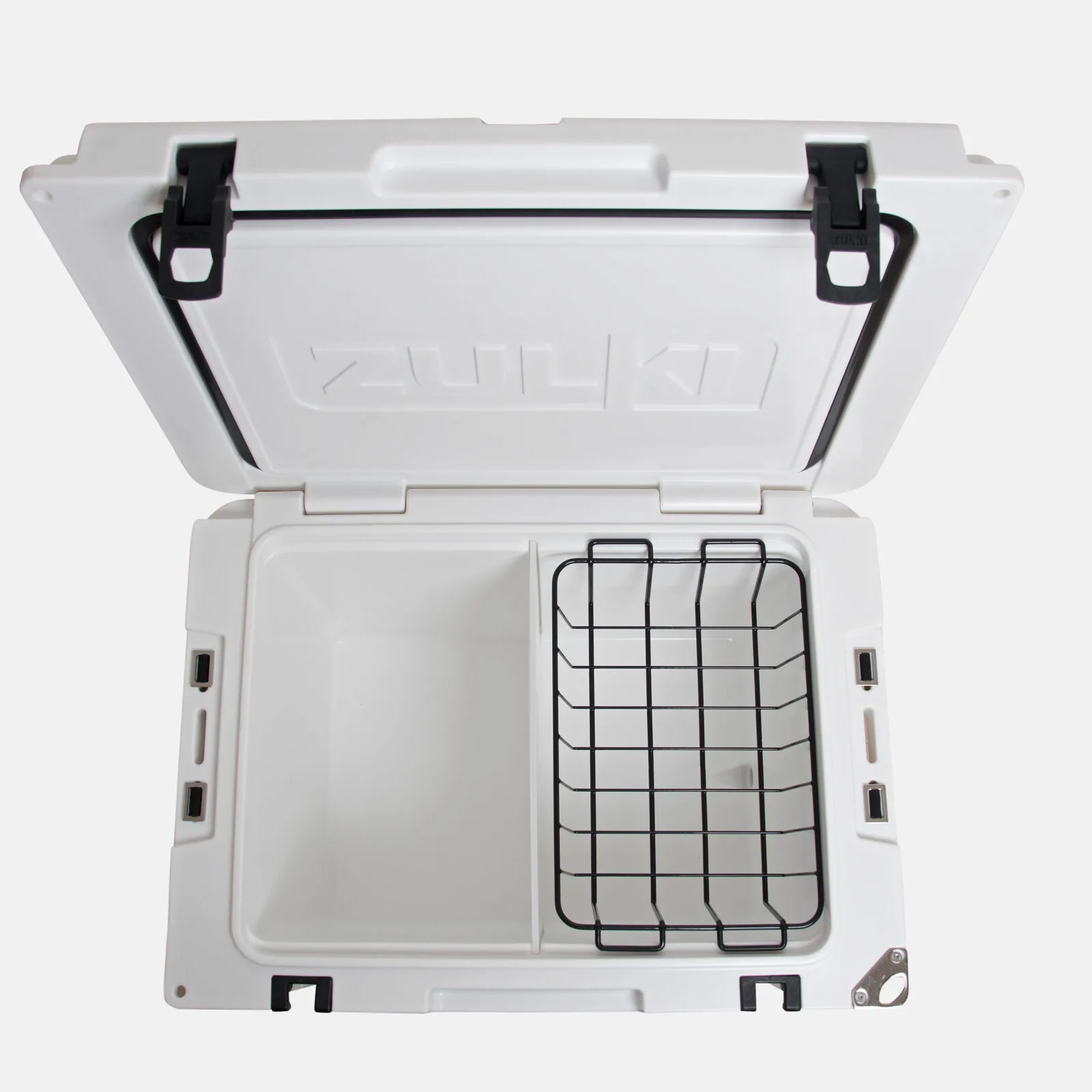 ZULKI - Conservadora Térmica 65QT - Marine - Blanco Nieve